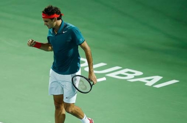 Dubai Tennis Championships: Thắng dễ Benjamin Becker, Federer thẳng tiến vào vòng 2
